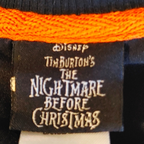 💚NWT Kids Disney Nightmare Before Christmas Pajama Top - Picture 4 of 7